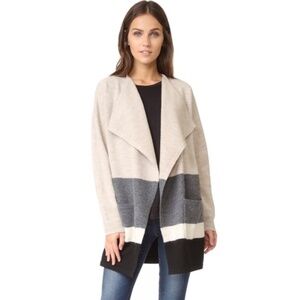 Madewell Striped Boiled Wool Meridian Cardigan XS/S